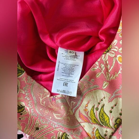 Etro Metallic Brocade Sheath Dress size 40/us size 4 - Picture 14 of 14